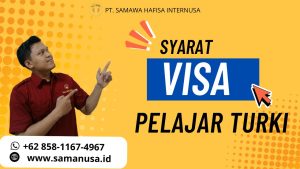 SYARAT VISA PELAJAR TURKI