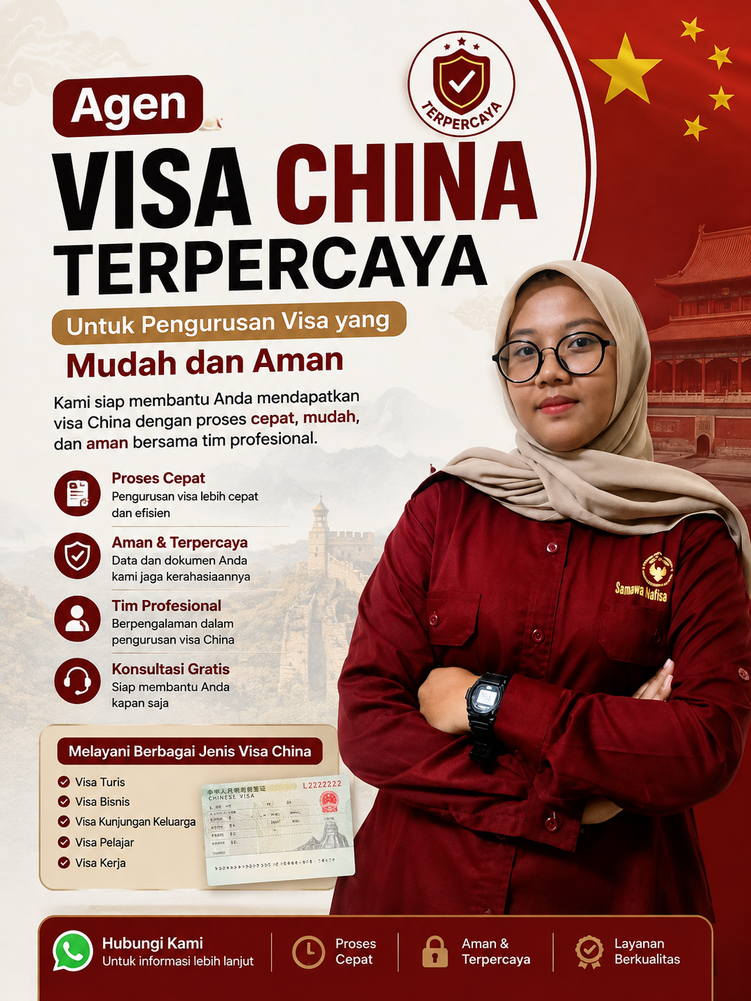Agen Visa China Terpercaya untuk Pengurusan Visa yang Mudah dan Aman