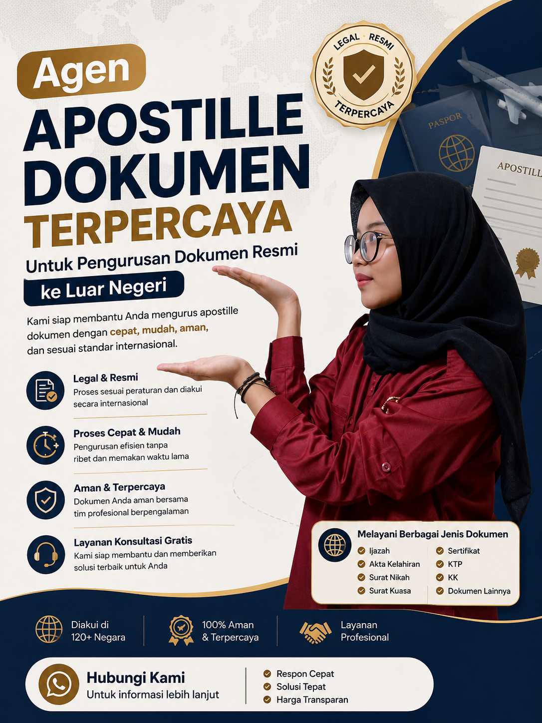 Agen Apostille Dokumen Terpercaya untuk Pengurusan Dokumen Resmi ke Luar Negeri