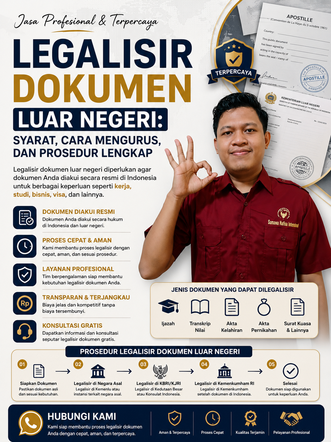Legalisir Dokumen Luar Negeri: Syarat, Cara Mengurus, dan Prosedur Lengkap